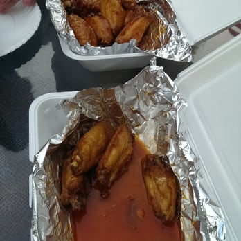 Wingman - Back pictured are the sweet chili and front are the regular hot wings - Chicken Wings Near Me - Pasadena, Maryland Wingman - Back pictured are the sweet chili and front are the regular hot wings - Chicken Wings Near Me - Pasadena, Maryland