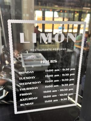 Menu photo 7 Limon Burlingame, CA Menu photo 7 Limon Burlingame, CA