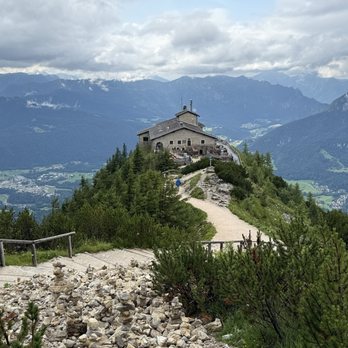 Eagle's Nest Historical Tours - The Eagles  Nest above - Historical Tours Near Me - Berchtesgaden, BY