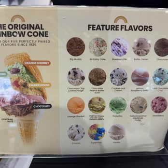 The Original Rainbow Cone - Ice Cream & Frozen Yogurt Near Me - Orland Park, Illinois The Original Rainbow Cone - Ice Cream & Frozen Yogurt Near Me - Orland Park, Illinois