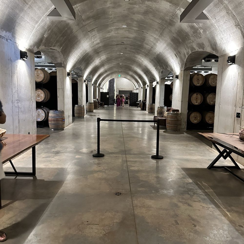 Slate Theory Winery - Cute cellar - Wine Tasting Room Near Me - Fredericksburg, Texas