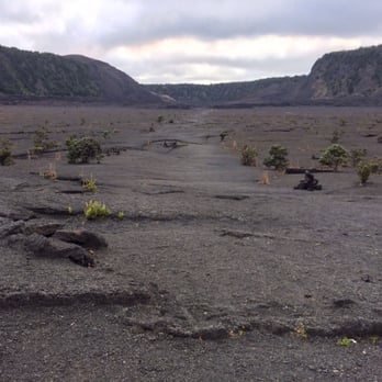 Kilauea Iki - looking back out at the crater towards the end - Hiking Near Me - Volcano, Hawaii Kilauea Iki - looking back out at the crater towards the end - Hiking Near Me - Volcano, Hawaii