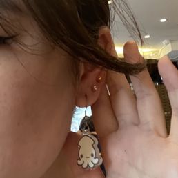 Lobe piercing Lobe piercing