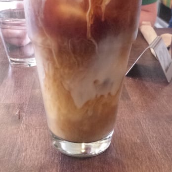 Garden Table - Broad Ripple - Local iced coffee with almond milk. - Juice Bars & Smoothies Near Me - Indianapolis, Indiana