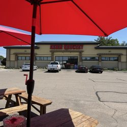 There's an Asian market adjacent to the food truck