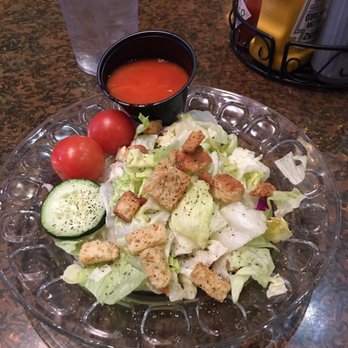 Carnegie's Cafe - Best part of my dinner here. I guess it would be nearly impossible to fudge up a dinner salad. - American Near Me - Laughlin, Nevada