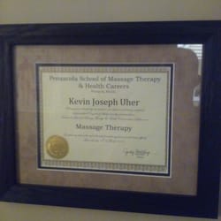Kevin Uher LMT - My Diploma