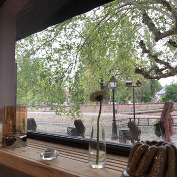Au Petit Bois Vert - Looking out from inside the restaurant - French Near Me - Strasbourg, 67 Au Petit Bois Vert - Looking out from inside the restaurant - French Near Me - Strasbourg, 67