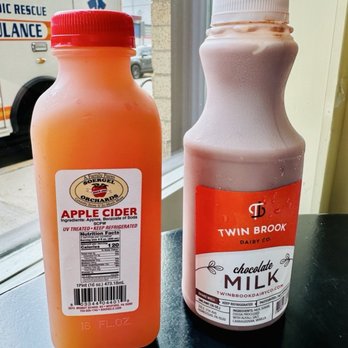Wise County Biscuits - Apple cider and chocolate milk - Food Stands Near Me - Pittsburgh, Pennsylvania