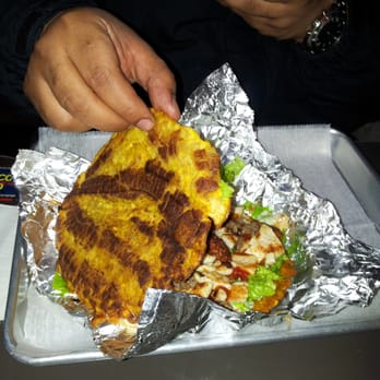 Patacon Pisao - Gerardo A. chicken and steak Patacon - Venezuelan Near Me - Elmhurst, New York Patacon Pisao - Gerardo A. chicken and steak Patacon - Venezuelan Near Me - Elmhurst, New York