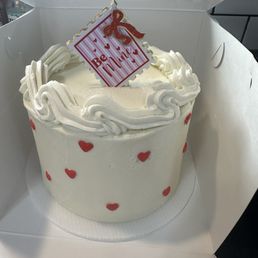 Strawberry and Cream Valentines Day Cake Strawberry and Cream Valentines Day Cake