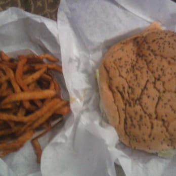 Miller's Cafe - Cheeseburger and sweet potato fries, so yummy. - Burgers Near Me - Houston, Texas Miller's Cafe - Cheeseburger and sweet potato fries, so yummy. - Burgers Near Me - Houston, Texas