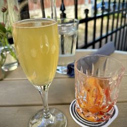 The Main House - French 75 and remnants of an Old Fashioned