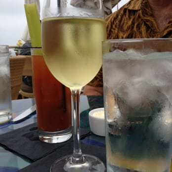 Geoffrey's Malibu - Bloody Mary, chard and water! - Seafood Near Me - Malibu, California