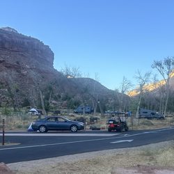 South Campground - Camp site and the host