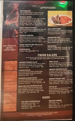 Menu photo 5 Keller's BBQ Altamonte Springs, FL
