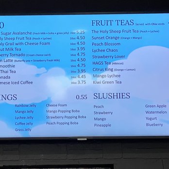 Holy Sheep - Bubble Tea Near Me - Anaheim, California