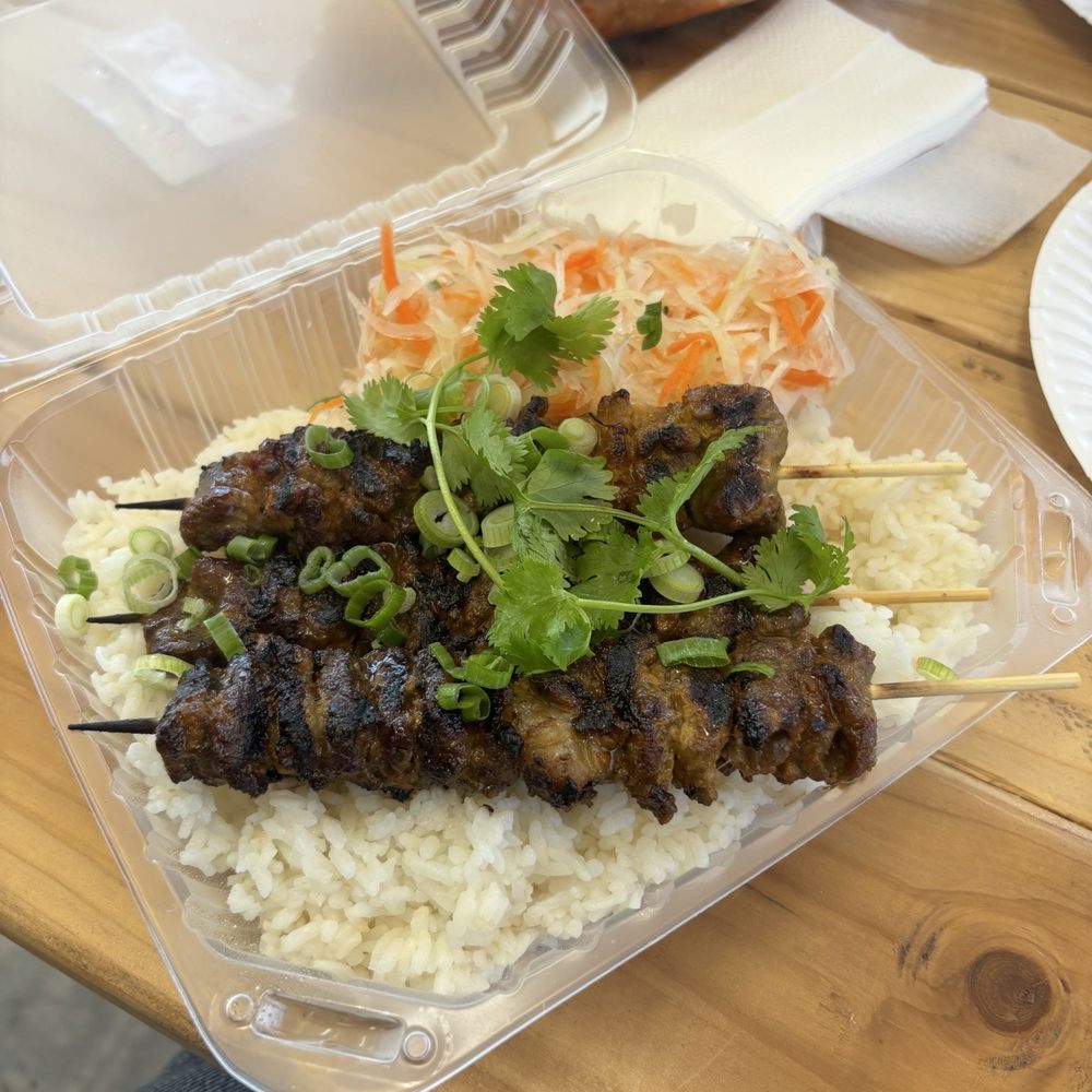 A&J Seafood Shack - Grilled beef sticks - Asian Fusion Near Me - San Pedro, California A&J Seafood Shack - Grilled beef sticks - Asian Fusion Near Me - San Pedro, California