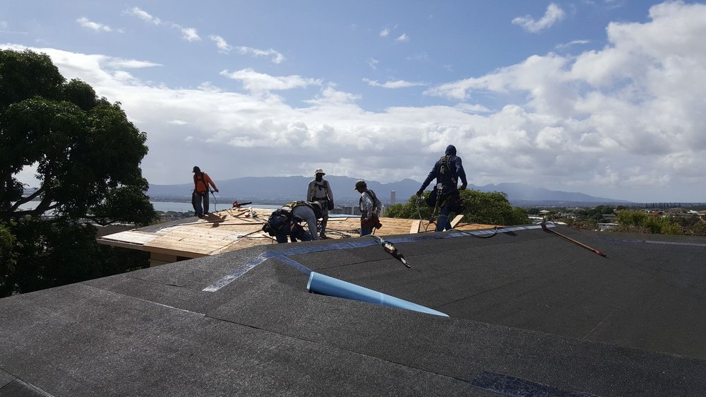 Slide of West Oahu Roofing