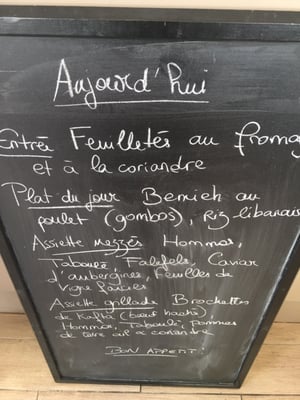 Menu photo 1 Aklé - Le Comptoir à Mezzés Lyon, 69 Menu photo 1 Aklé - Le Comptoir à Mezzés Lyon, 69