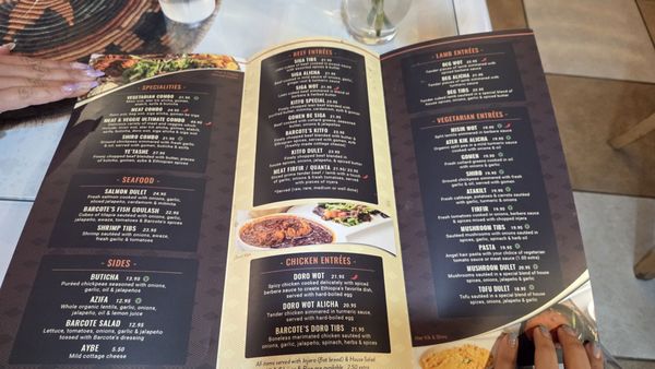 Menu photo 4 Barcote Ethiopian Restaurant Oakland, CA