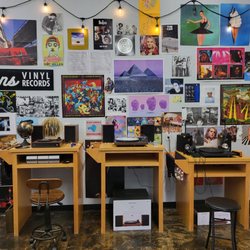 Curious Collections Vinyl Records & More - Listening Stations