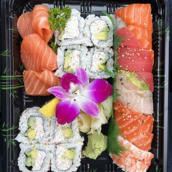 Sushi Fire - Fullerton - Rainbow Roll & California Roll - Ramen Near Me - Fullerton, California Sushi Fire - Fullerton - Rainbow Roll & California Roll - Ramen Near Me - Fullerton, California