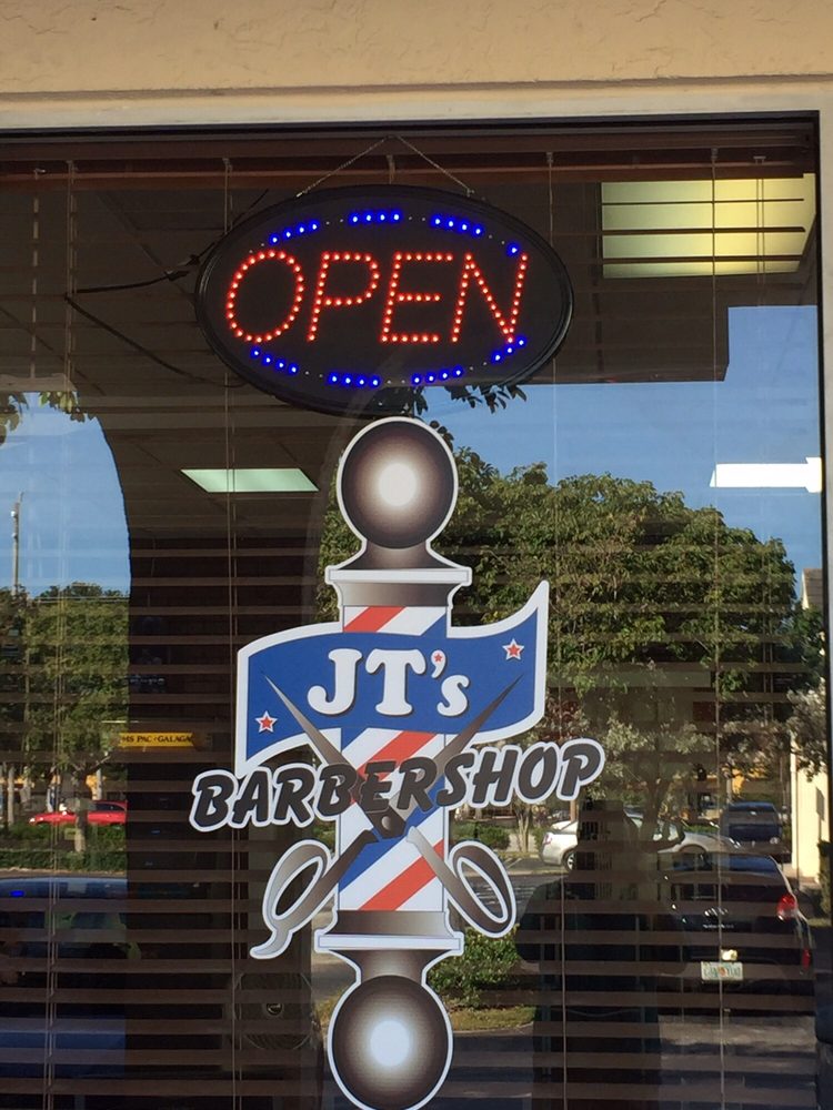 JT's Barbershop Logo