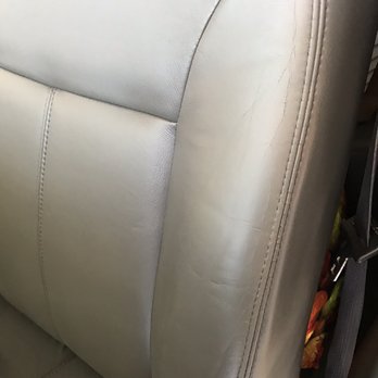 Leather Care Plus - See what an awesome job he did!  Looks new - Auto Upholstery Near Me