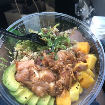 Peek A Bowl - Our bowl. Poor picture in a moving car but oh so tasty - Asian Fusion Near Me - Plymouth, New Hampshire Peek A Bowl - Our bowl. Poor picture in a moving car but oh so tasty - Asian Fusion Near Me - Plymouth, New Hampshire