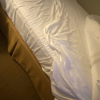 Island Vista Resort - This was my bed when I arrived at check in. It had been slept in. - Hotels Near Me - Myrtle Beach, South Carolina