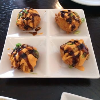 Sushi Fish Attack - Dodge ball- Panko deep fried spicy tuna balls - Sushi Bars Near Me - San Diego, California Sushi Fish Attack - Dodge ball- Panko deep fried spicy tuna balls - Sushi Bars Near Me - San Diego, California