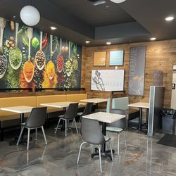Mashawi Grill - The inside seating area