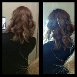 Dyeing, hair cut, and styling. Love it! Dyeing, hair cut, and styling. Love it!