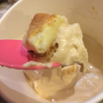 Yogurtland - Churro flavor with New York Cheesecake bits! - Ice Cream & Frozen Yogurt Near Me - Valencia, California Yogurtland - Churro flavor with New York Cheesecake bits! - Ice Cream & Frozen Yogurt Near Me - Valencia, California