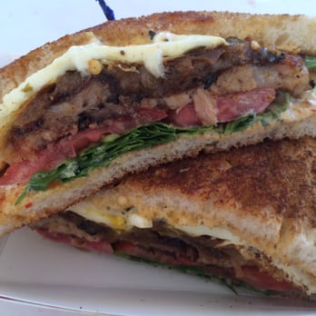 Funkadelic Food Shack - Pork belly sandwich with a fried egg - Burgers Near Me - Saint Augustine, Florida