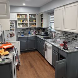 LBZ Painting and Decorating - Cabinets & Backsplash