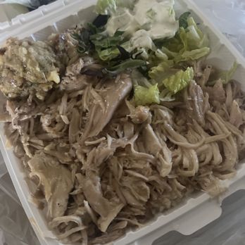 Scoopers Lunch Wagon - Roasted turkey with gravy on rice, stuffing, tossed salad, and a brownie! $10!!! - Food Trucks Near Me - Mililani, Hawaii Scoopers Lunch Wagon - Roasted turkey with gravy on rice, stuffing, tossed salad, and a brownie! $10!!! - Food Trucks Near Me - Mililani, Hawaii