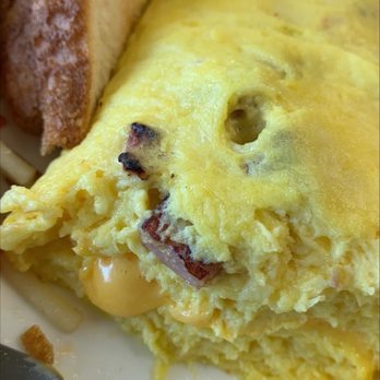 Waffle House - 3 egg ham and cheese omelette cooked to perfection. - Diners Near Me - Conover, North Carolina