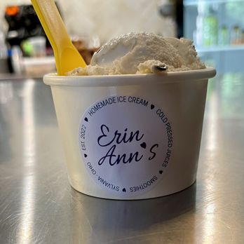Erin Ann’s - Junior cup of s'more coconut icecream. - Juice Bars & Smoothies Near Me - Sylvania, Ohio Erin Ann’s - Junior cup of s'more coconut icecream. - Juice Bars & Smoothies Near Me - Sylvania, Ohio