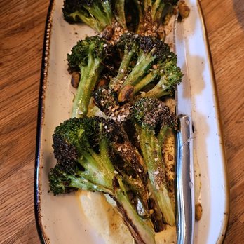 Lucca Taverna - Charred broccoli ready to make you happy - Mediterranean Near Me - Corvallis, Oregon Lucca Taverna - Charred broccoli ready to make you happy - Mediterranean Near Me - Corvallis, Oregon