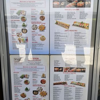 Yuji Sushi - Lunch and dinner menu - Sushi Bars Near Me - Oviedo, Florida Yuji Sushi - Lunch and dinner menu - Sushi Bars Near Me - Oviedo, Florida