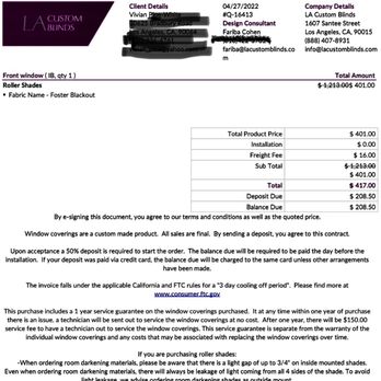 LA Custom Blinds - $417 quote - Shades & Blinds Near Me - Los Angeles, California LA Custom Blinds - $417 quote - Shades & Blinds Near Me - Los Angeles, California