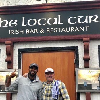 Local Cure - The owner (Trevor) and I in front of the Pub. - Irish Pub Near Me - Garmisch-Partenkirchen, BY Local Cure - The owner (Trevor) and I in front of the Pub. - Irish Pub Near Me - Garmisch-Partenkirchen, BY