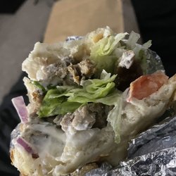 Philadelphia Style Pizza - Lamb Gyro