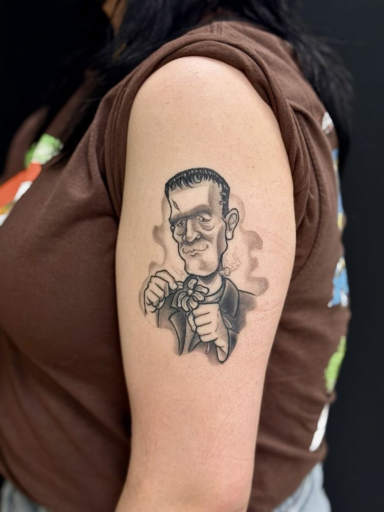 Greaskull Tattoo Alley Logo