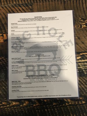 Menu photo 7 Big Hole BBQ Victor, ID Menu photo 7 Big Hole BBQ Victor, ID