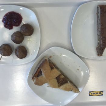 IKEA - Swedish meatballs, apple pie, daim pie (similar to Heath bar). All this food for under $6! - Furniture Stores Near Me - Grand Prairie, Texas IKEA - Swedish meatballs, apple pie, daim pie (similar to Heath bar). All this food for under $6! - Furniture Stores Near Me - Grand Prairie, Texas