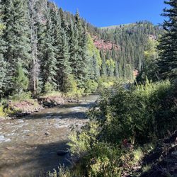 Priest Gulch Campground - Dolores River at Priest Gulch Campground