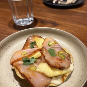 Acamaya - hamachi tostada - Mexican Near Me - New Orleans, Louisiana